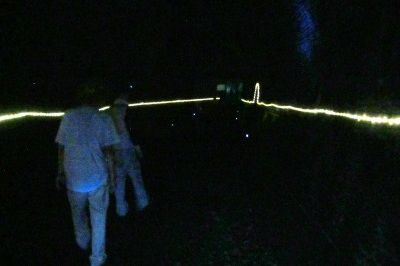 トンネル内のLED照明