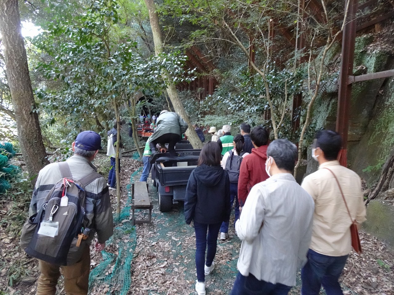 フレンチ風景　見学終わり