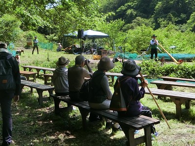 アルプホルンの熱演