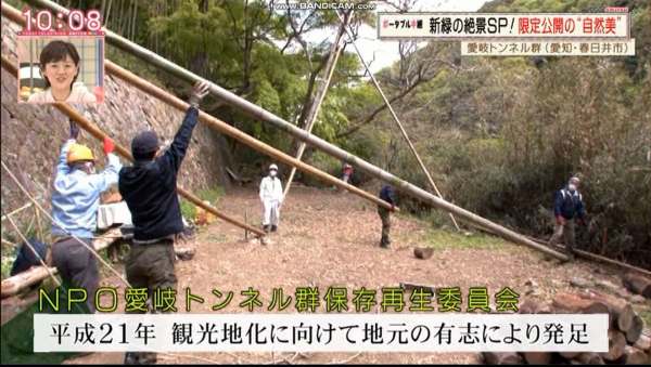 ターザンブランコ立ち上げ風景